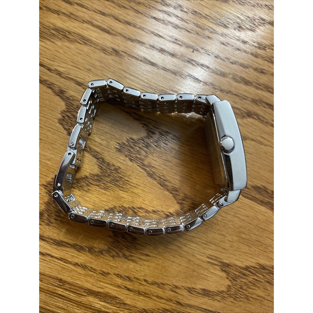 FMD Silver Square Watch Metal Band - Picture 9 of 14